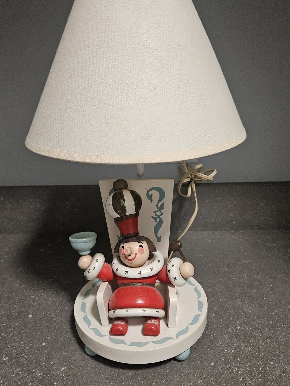 Vintage(1950-60) By Nursrey Plastic, Inc. In New York. Hand Painted.